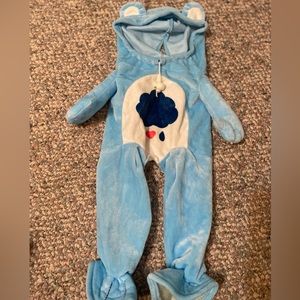 Grumpy Care Bears Plush Running Dog Costume Blue